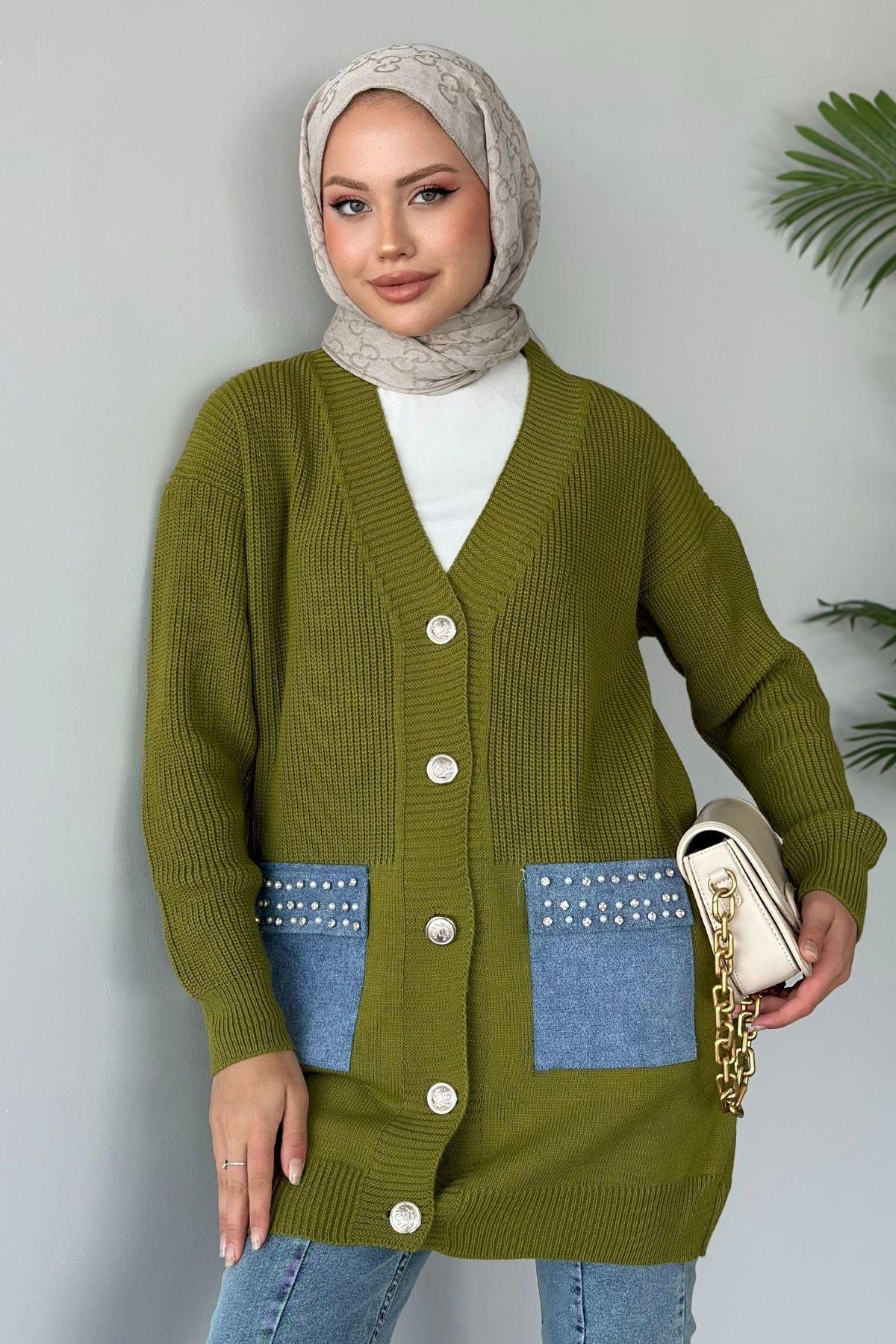 Kot Cepli Kazak Tunik Yağyeşili, Fiyatları 