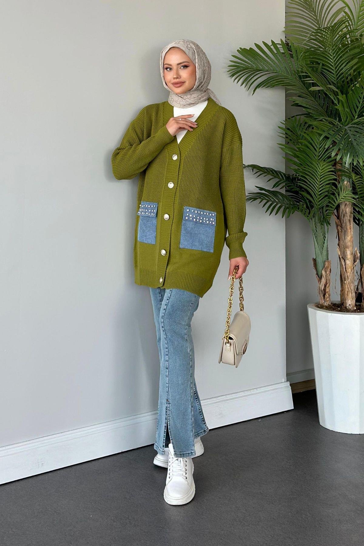 Kot Cepli Kazak Tunik Yağyeşili, Fiyatları 