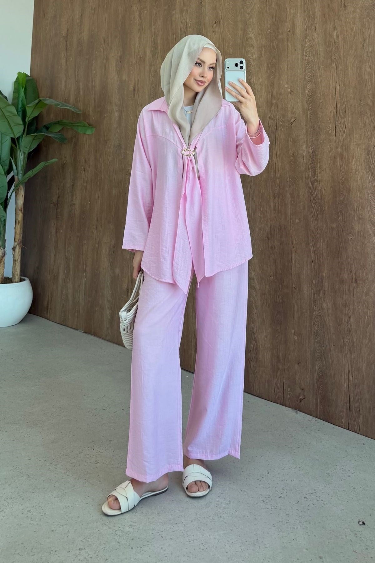 Kravat Toka Detay Takım Pembe, Fiyatları 