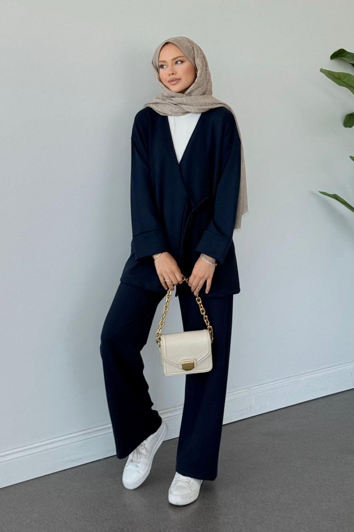 Küba Oysho Takım Lacivert, Fiyatları Küba Oysho Takım Lacivert- Haza Moda 