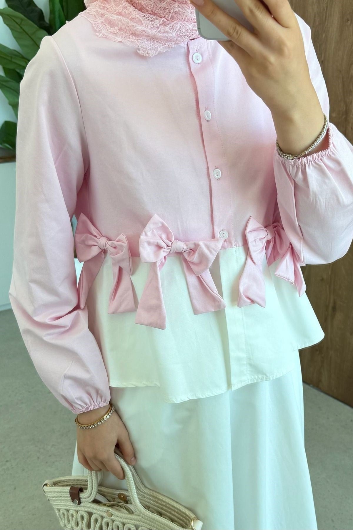 Kurdele Etekli Takım Pembe, Fiyatları 