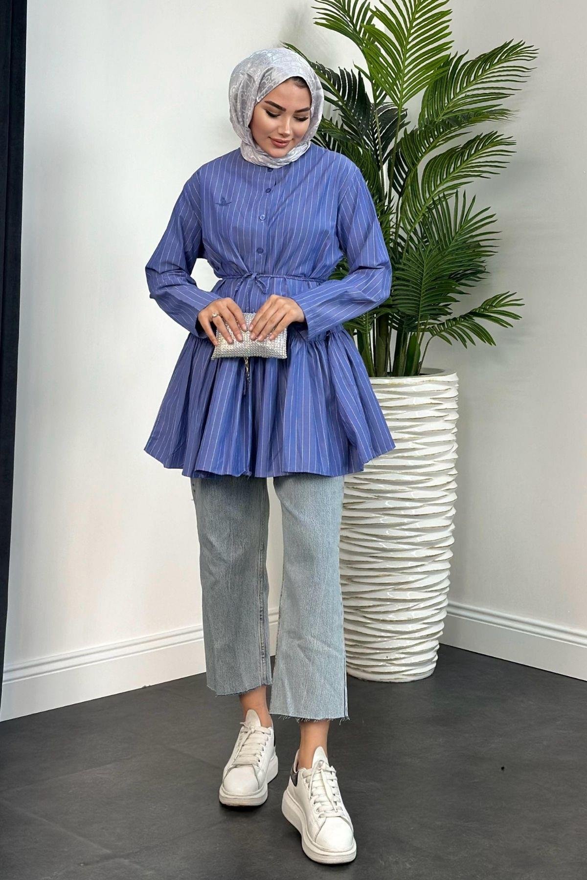 Kuşlu Muadil Gömlek Mavi, Fiyatları 