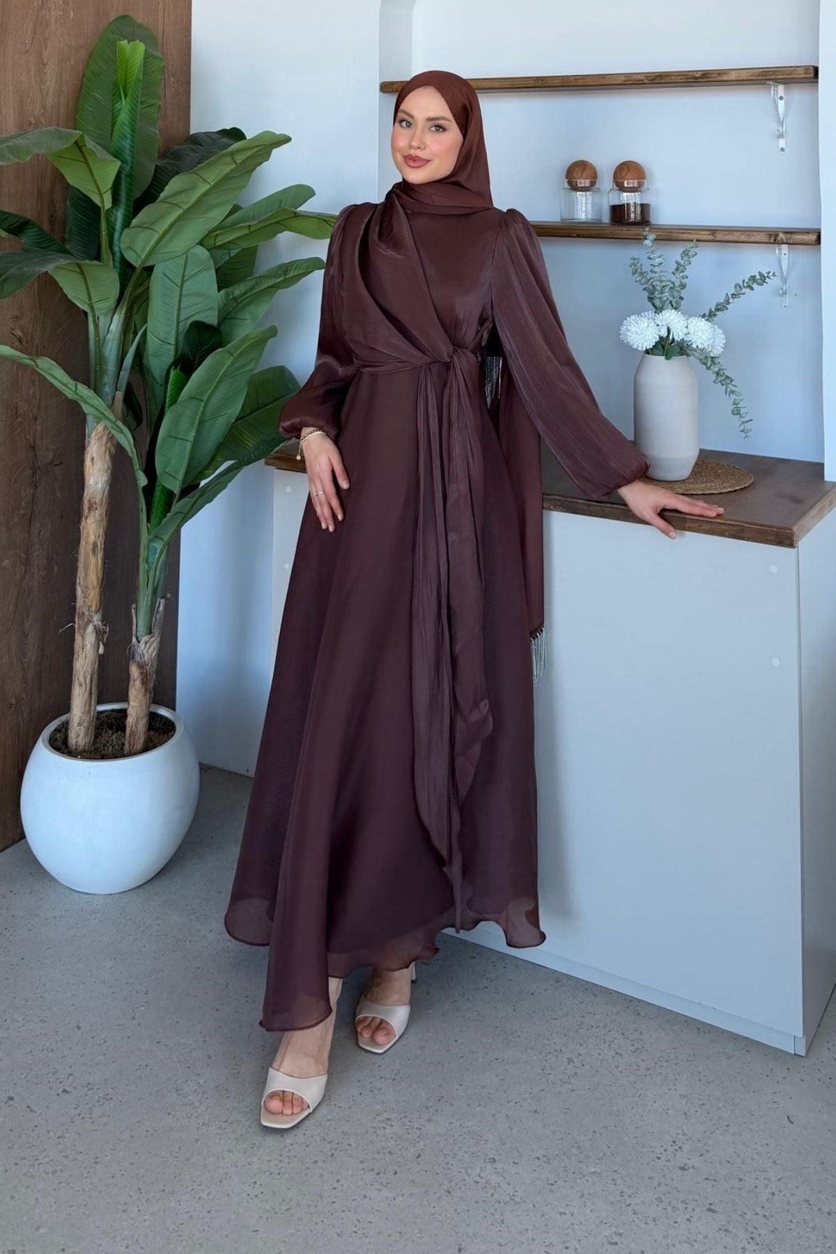 La Viens Abiye Kahve, Fiyatları La Viens Abiye Kahve | Haza Moda