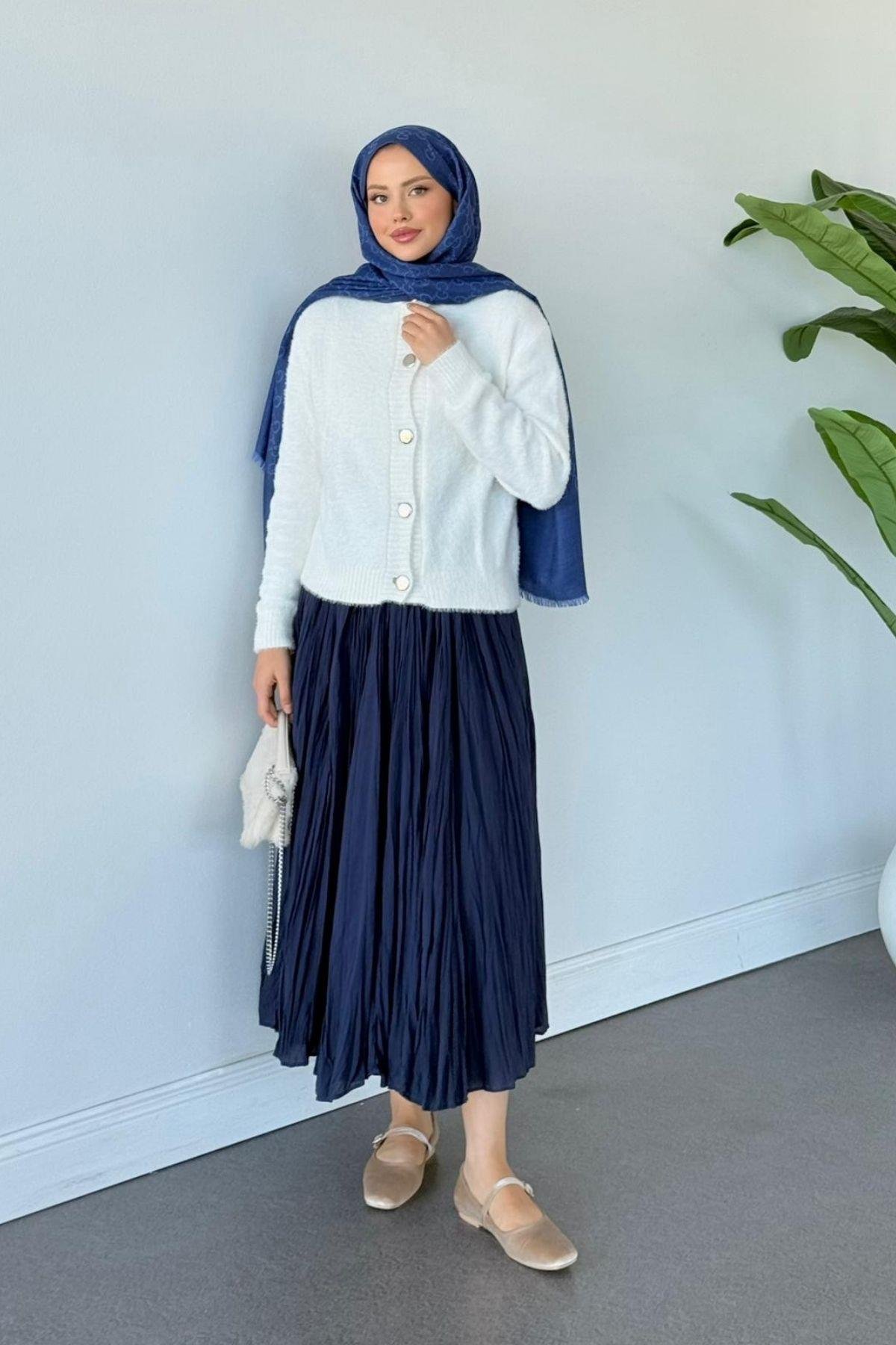 Lavinya Düğmeli Hırka Beyaz, Fiyatları Lavinya Düğmeli Hırka Beyaz Haza Moda 