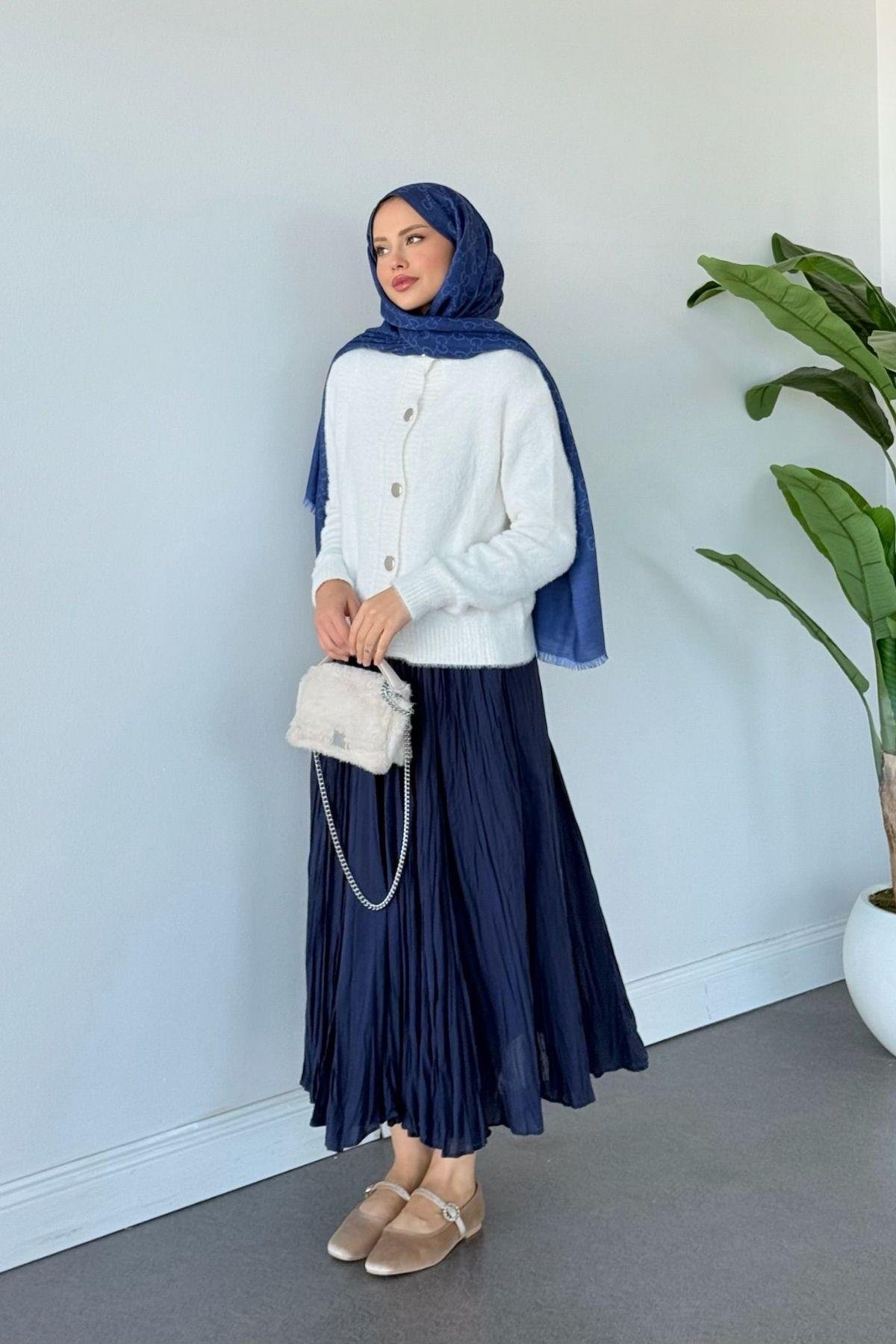 Lavinya Düğmeli Hırka Beyaz, Fiyatları Lavinya Düğmeli Hırka Beyaz Haza Moda 