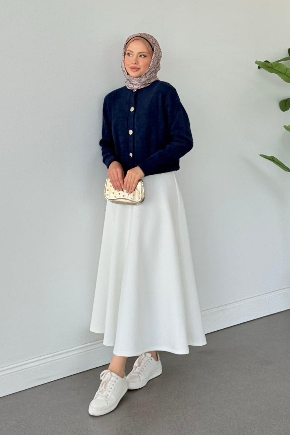 Lavinya Düğmeli Hırka Lacivert, Fiyatları Lavinya Düğmeli Hırka Lacivert Haza Moda 