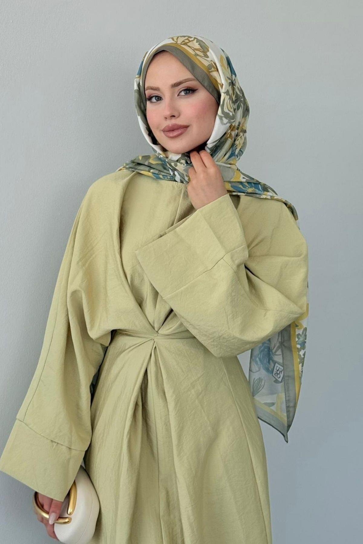 Leona Elbise Yeşil, Fiyatları Leona Elbise Yeşil- Haza Moda