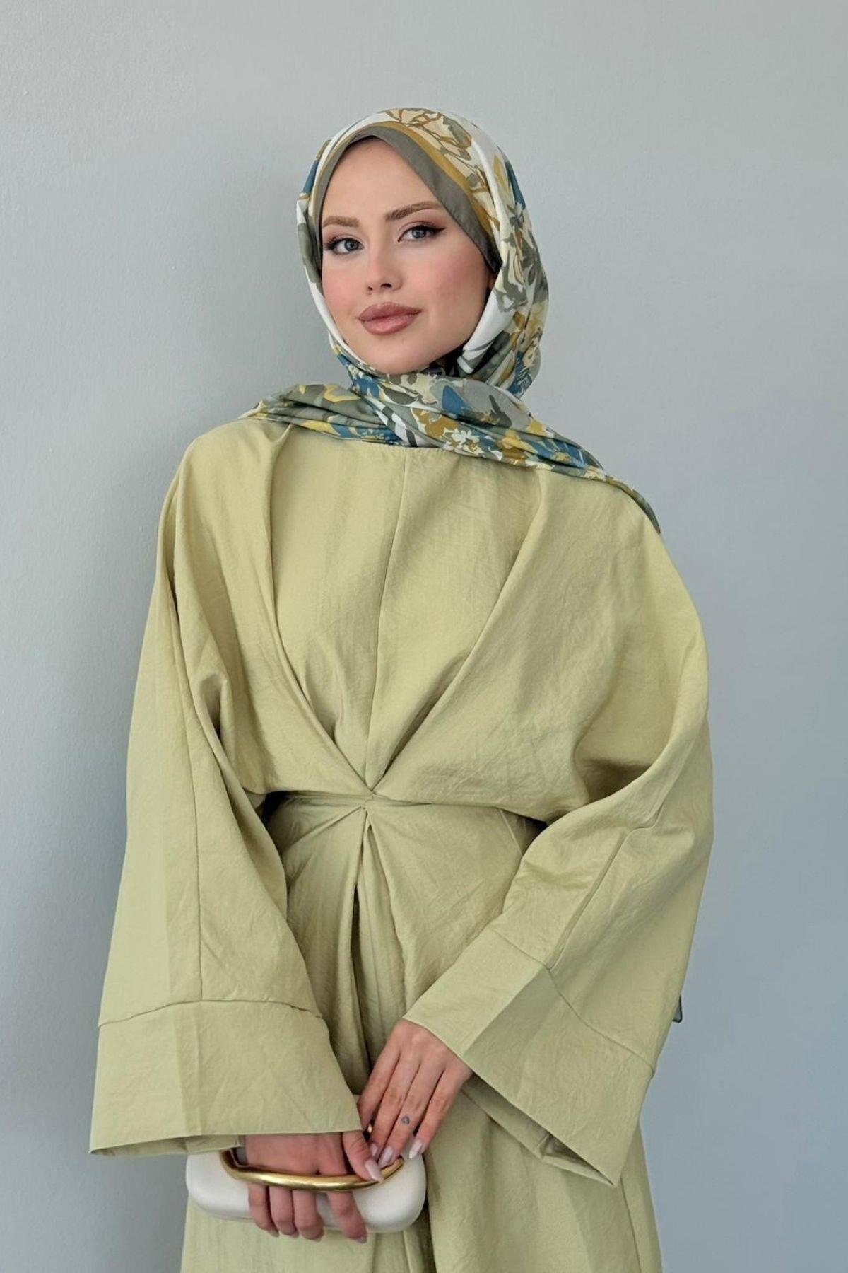 Leona Elbise Yeşil, Fiyatları Leona Elbise Yeşil- Haza Moda