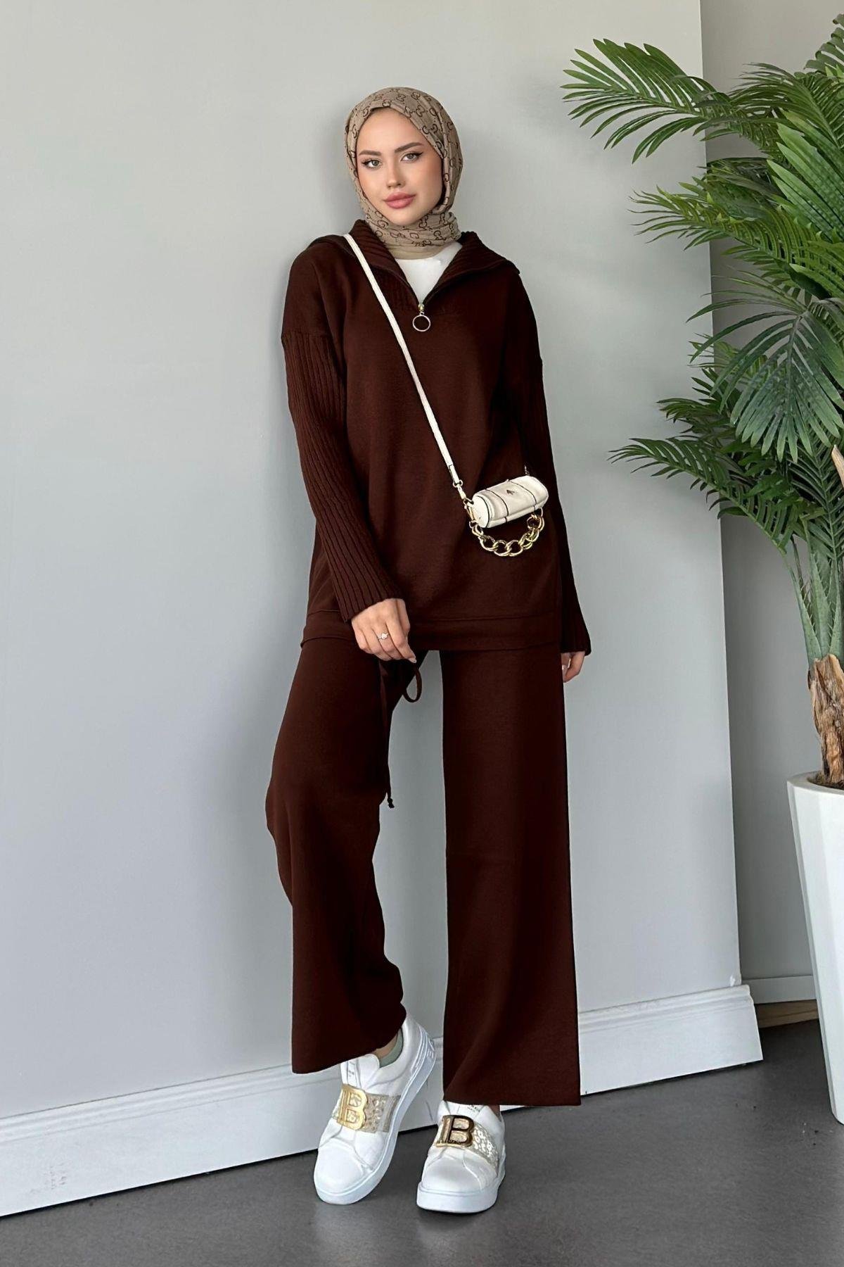 Liney Triko Takım Acıkahve, Fiyatları 