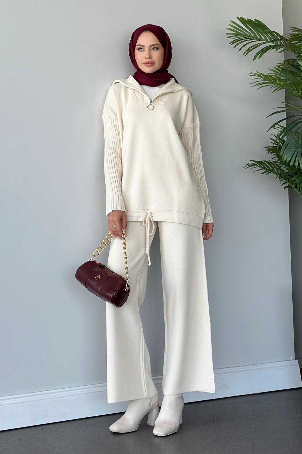 Liney Triko Takım Ekru, Fiyatları 