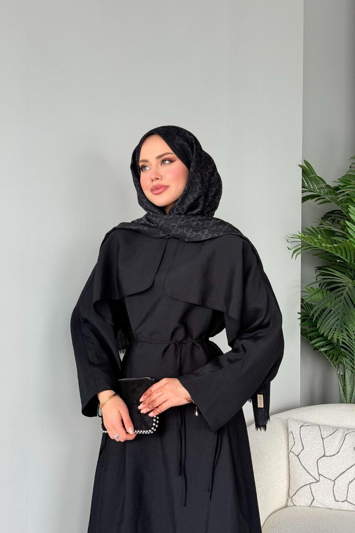 Loya Pelerinli Elbise Siyah, Fiyatları Loya Pelerinli Elbise Siyah