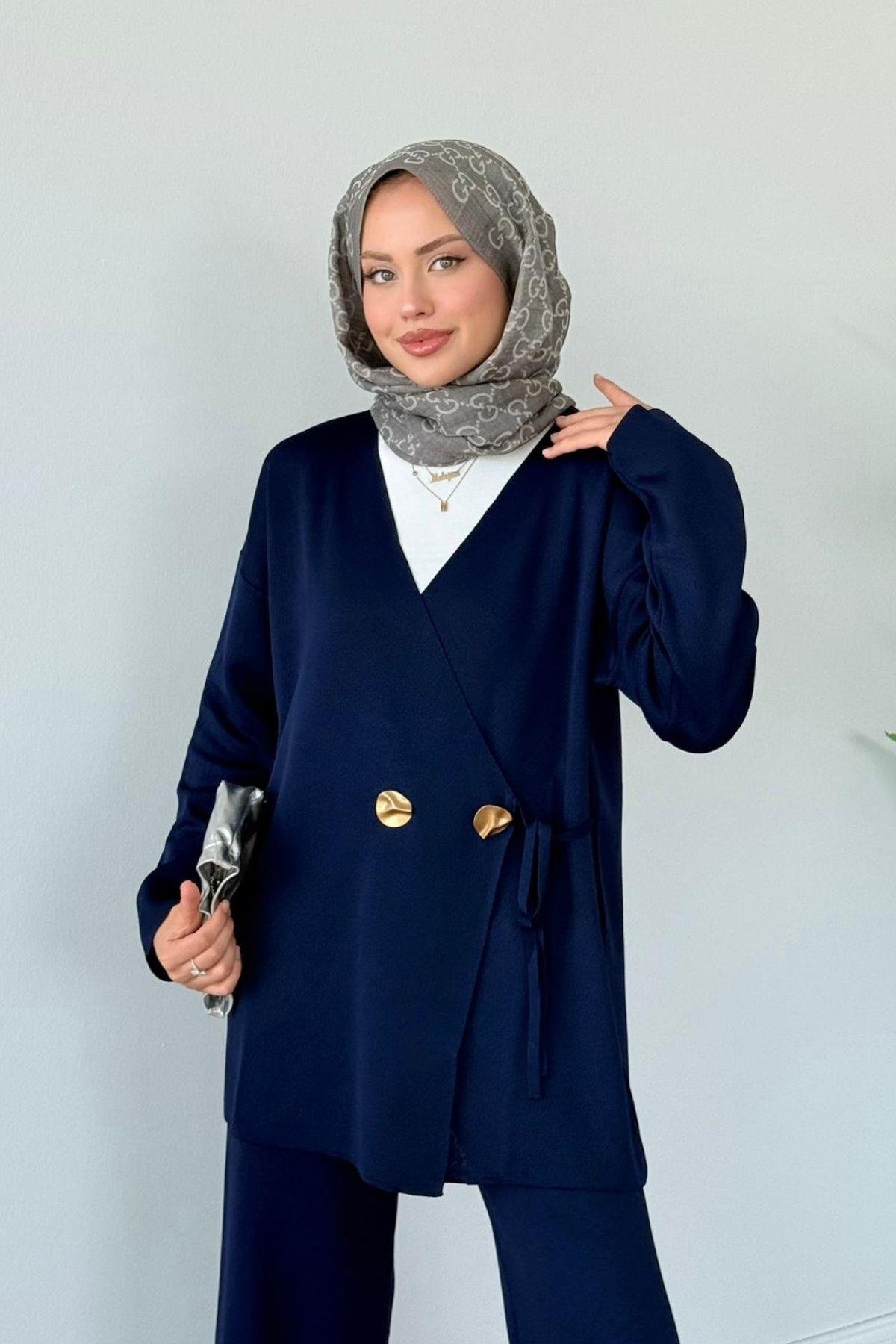 Lyon Merserize Takım Lacivert, Fiyatları Lyon Merserize Takım Lacivert- Haza Moda 