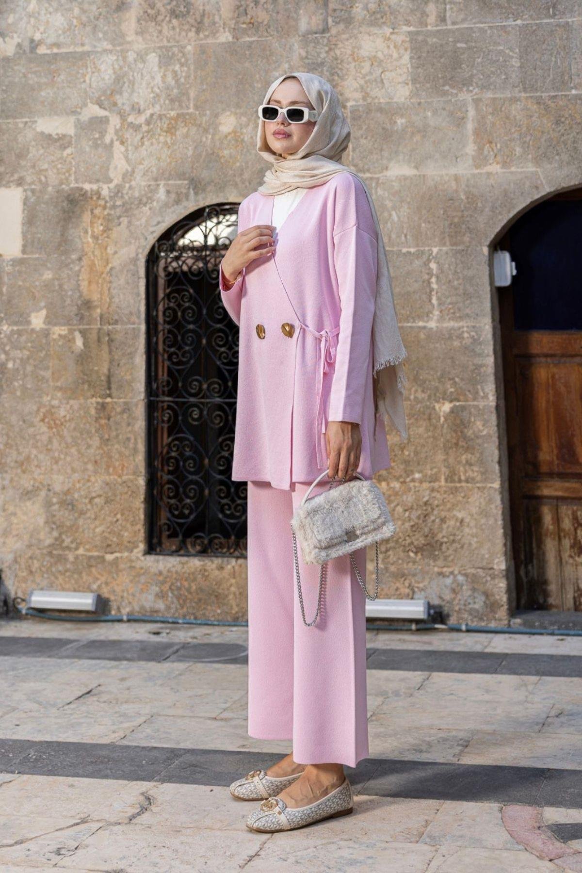 Lyon Merserize Takım Pembe, Fiyatları Lyon Merserize Takım Pembe- Haza Moda 