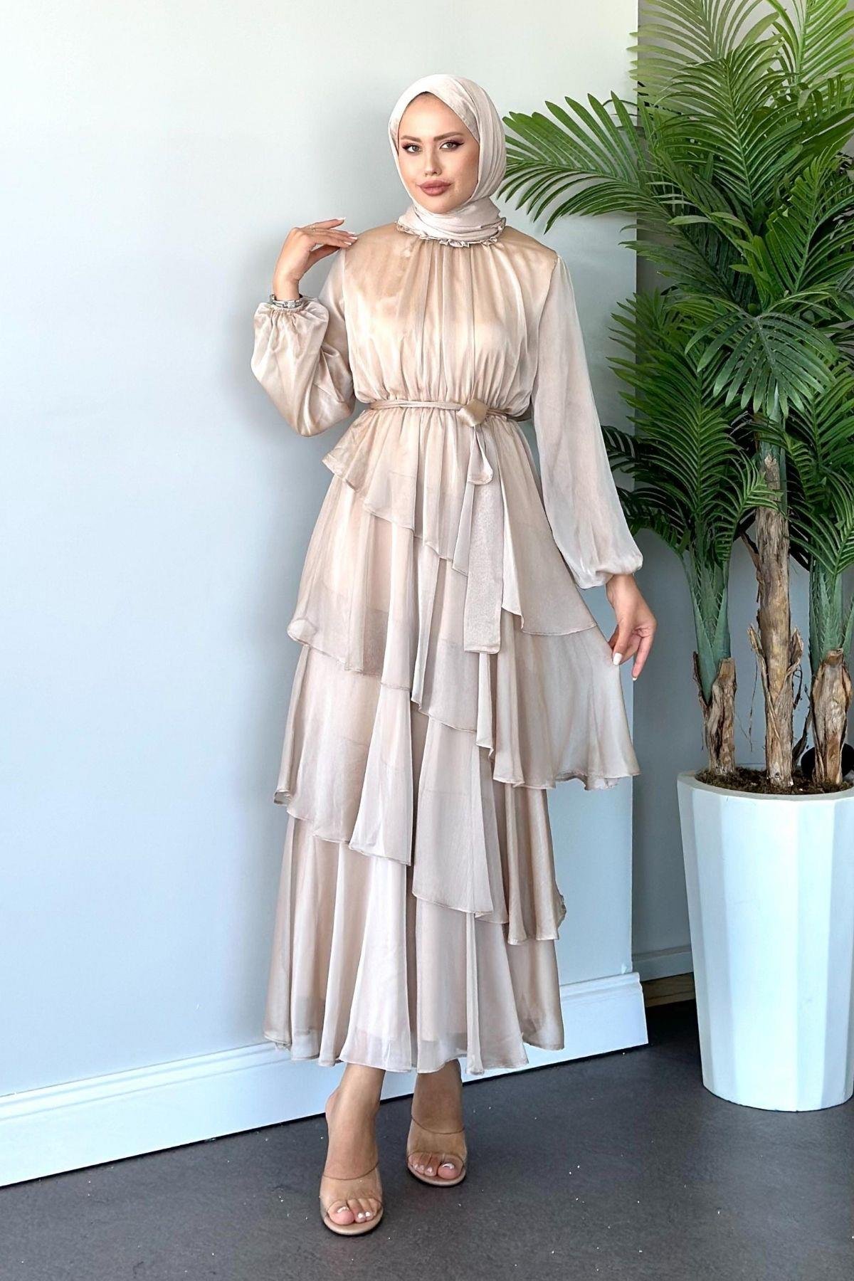 Mahpeker Katkat Janjan Elbise Bej, Fiyatları 