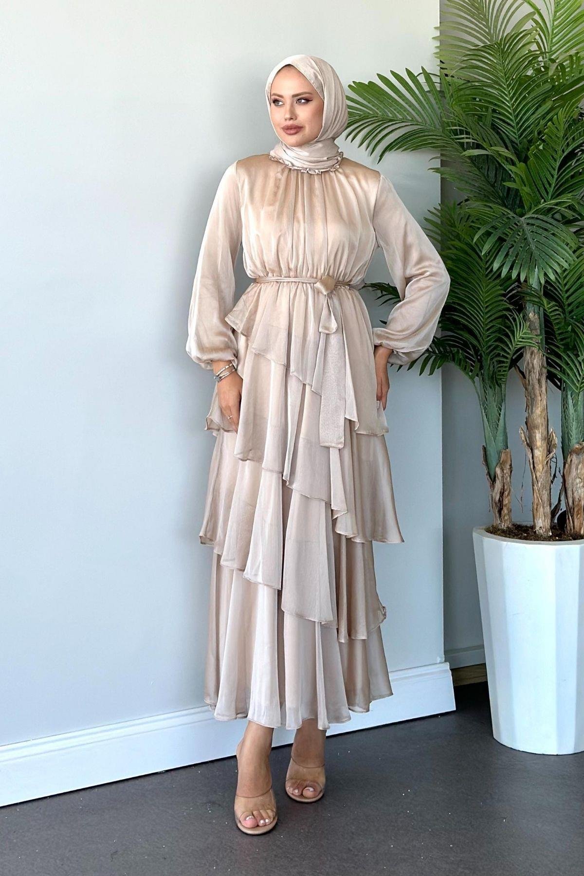 Mahpeker Katkat Janjan Elbise Bej, Fiyatları 