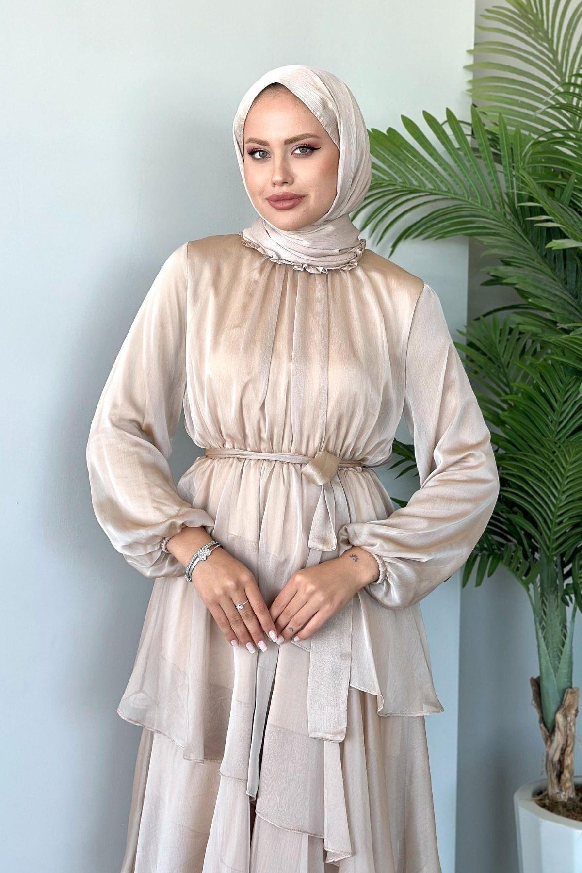 Mahpeker Katkat Janjan Elbise Bej, Fiyatları 