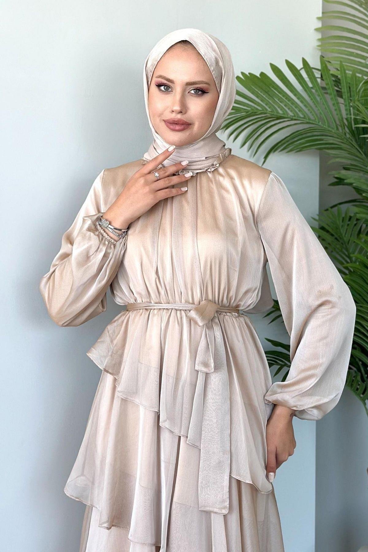 Mahpeker Katkat Janjan Elbise Bej, Fiyatları 