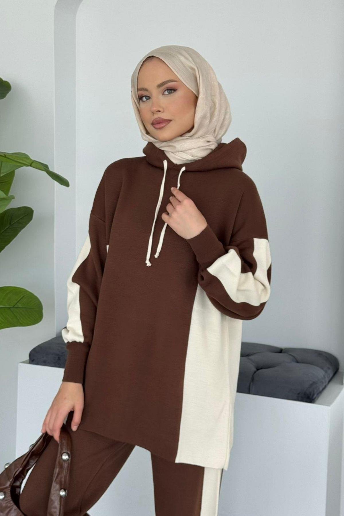 Maria Spor Takım Kahve, Fiyatları Maria Spor Takım Kahve- Haza Moda 