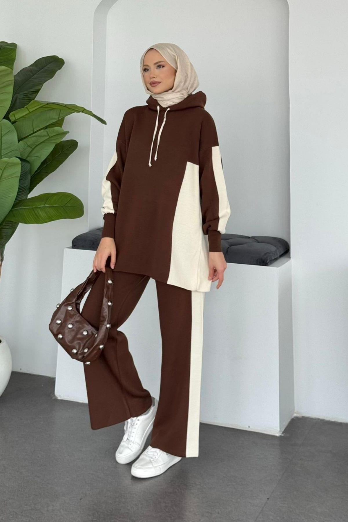 Maria Spor Takım Kahve, Fiyatları Maria Spor Takım Kahve- Haza Moda 