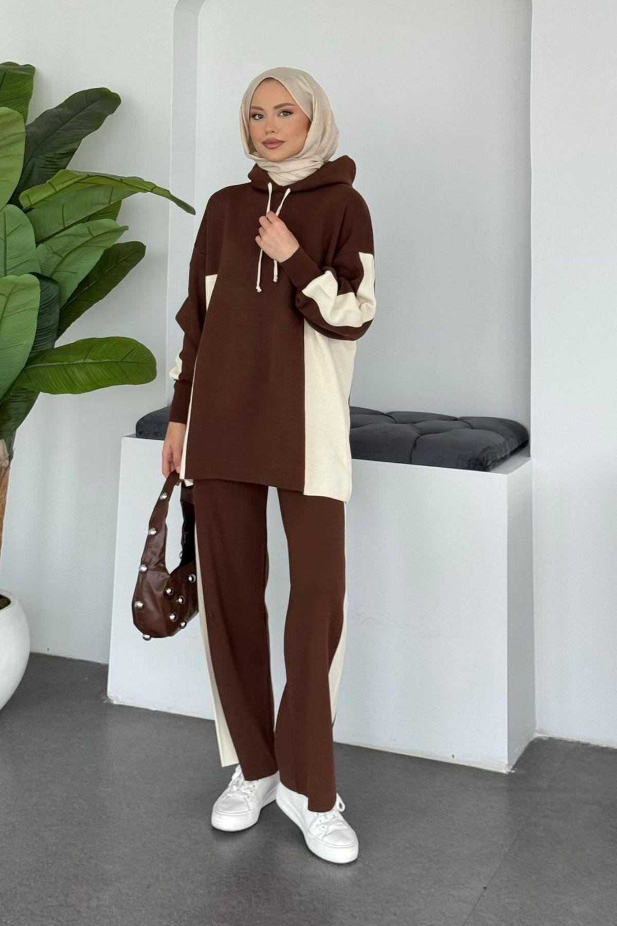 Maria Spor Takım Kahve, Fiyatları Maria Spor Takım Kahve- Haza Moda 