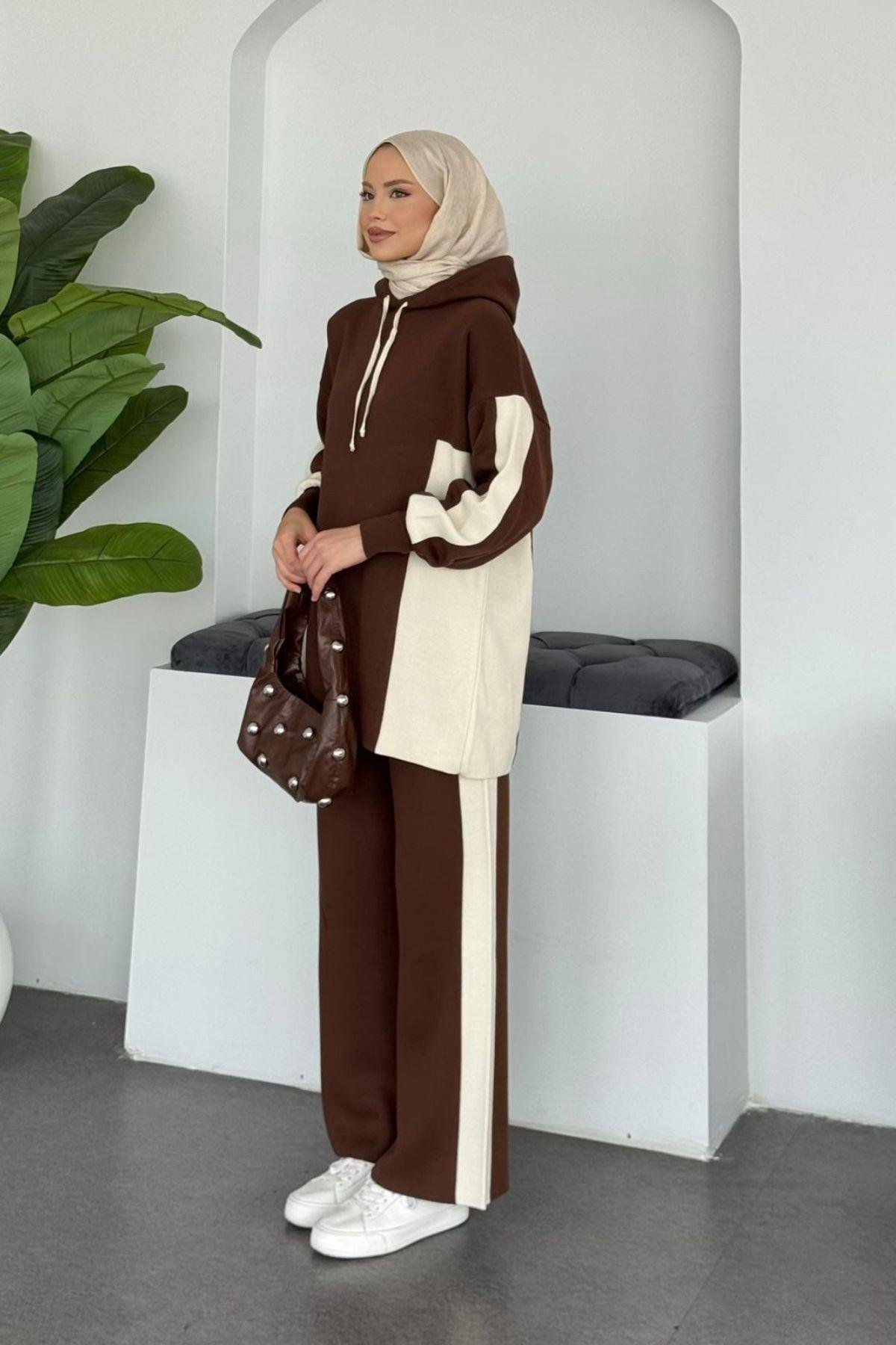 Maria Spor Takım Kahve, Fiyatları Maria Spor Takım Kahve- Haza Moda 