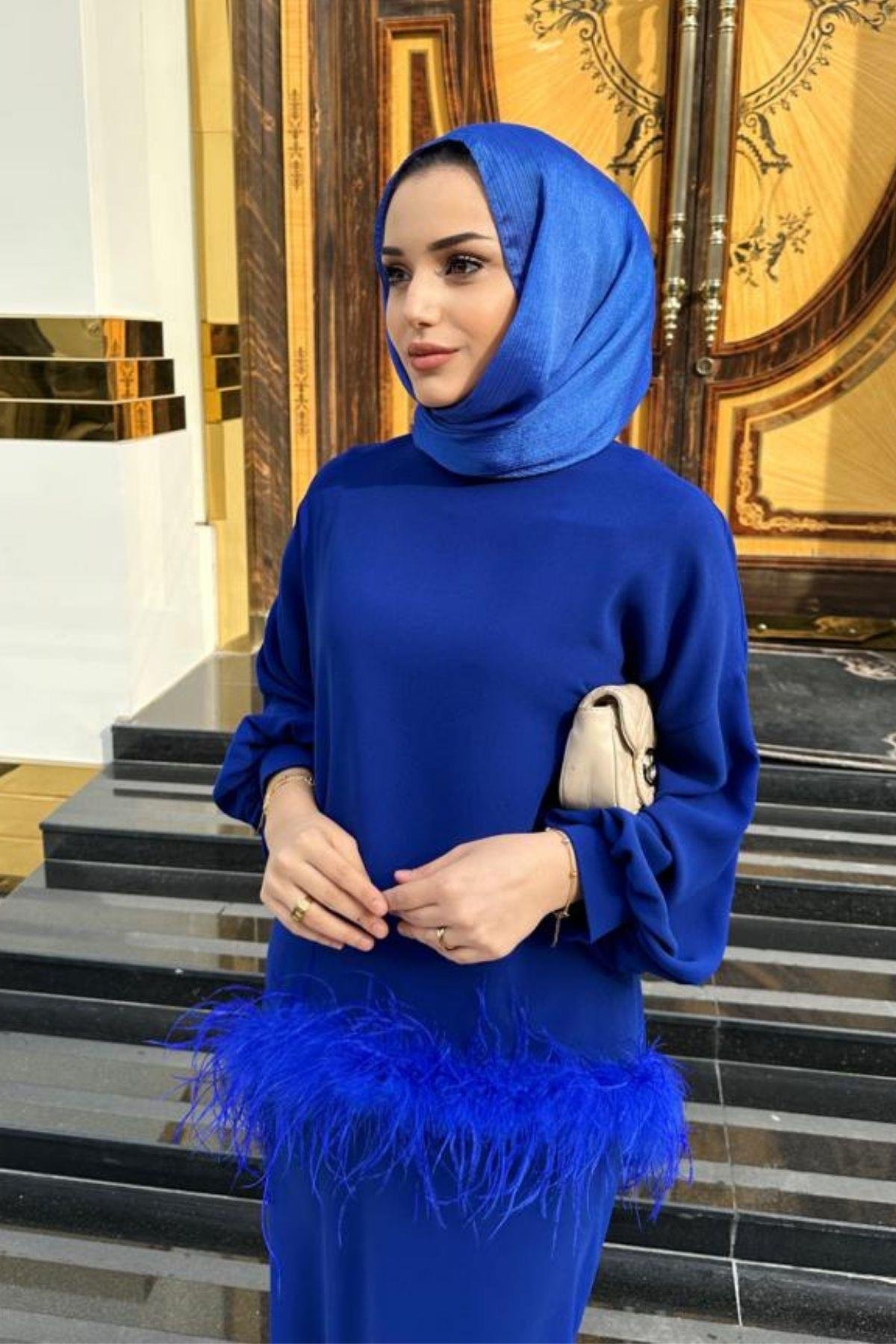 Maria Tüylü Etekli Takım Saks, Fiyatları 