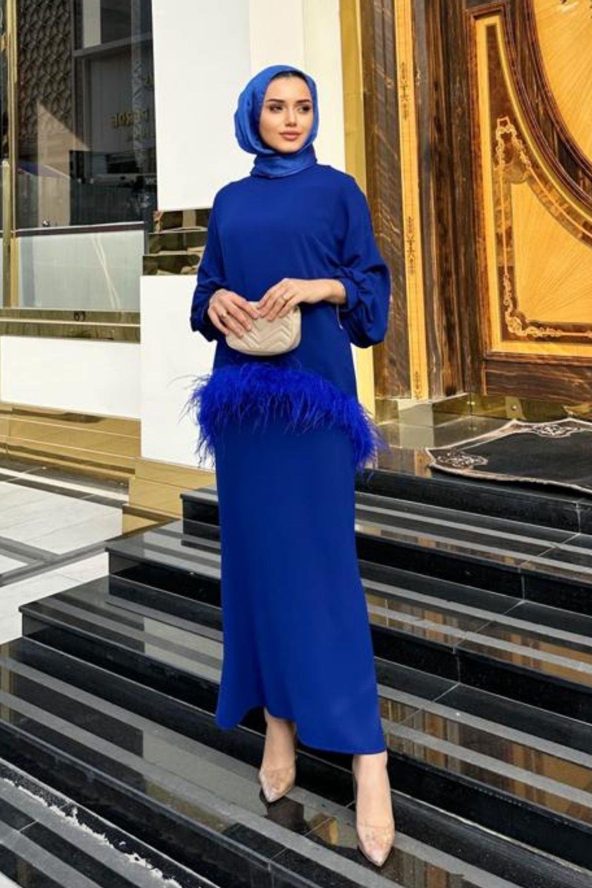 Maria Tüylü Etekli Takım Saks, Fiyatları 