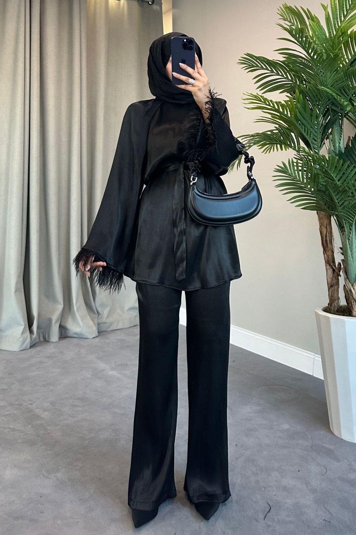 Mariya Tüylü Takım Siyah, Fiyatları 