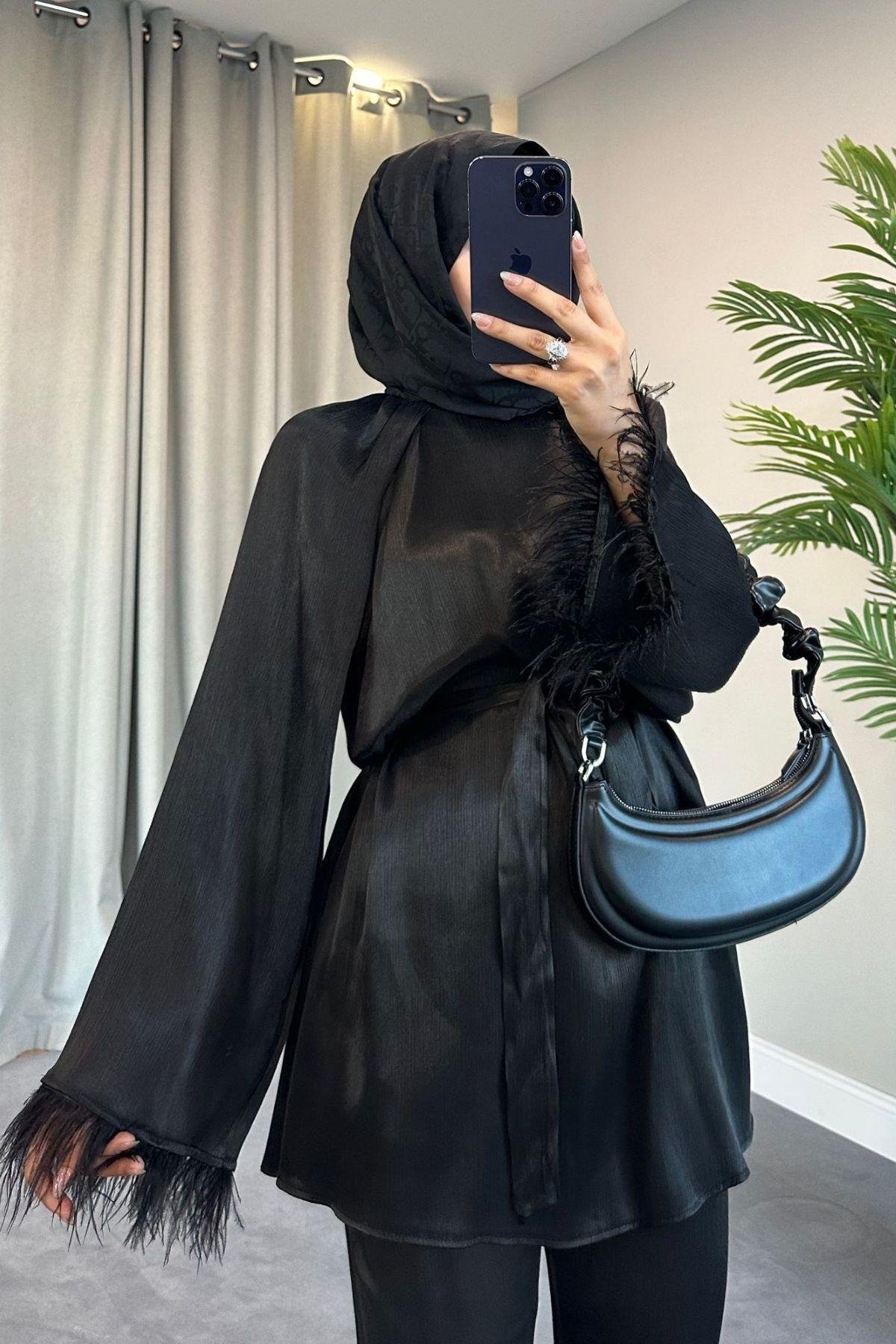 Mariya Tüylü Takım Siyah, Fiyatları 