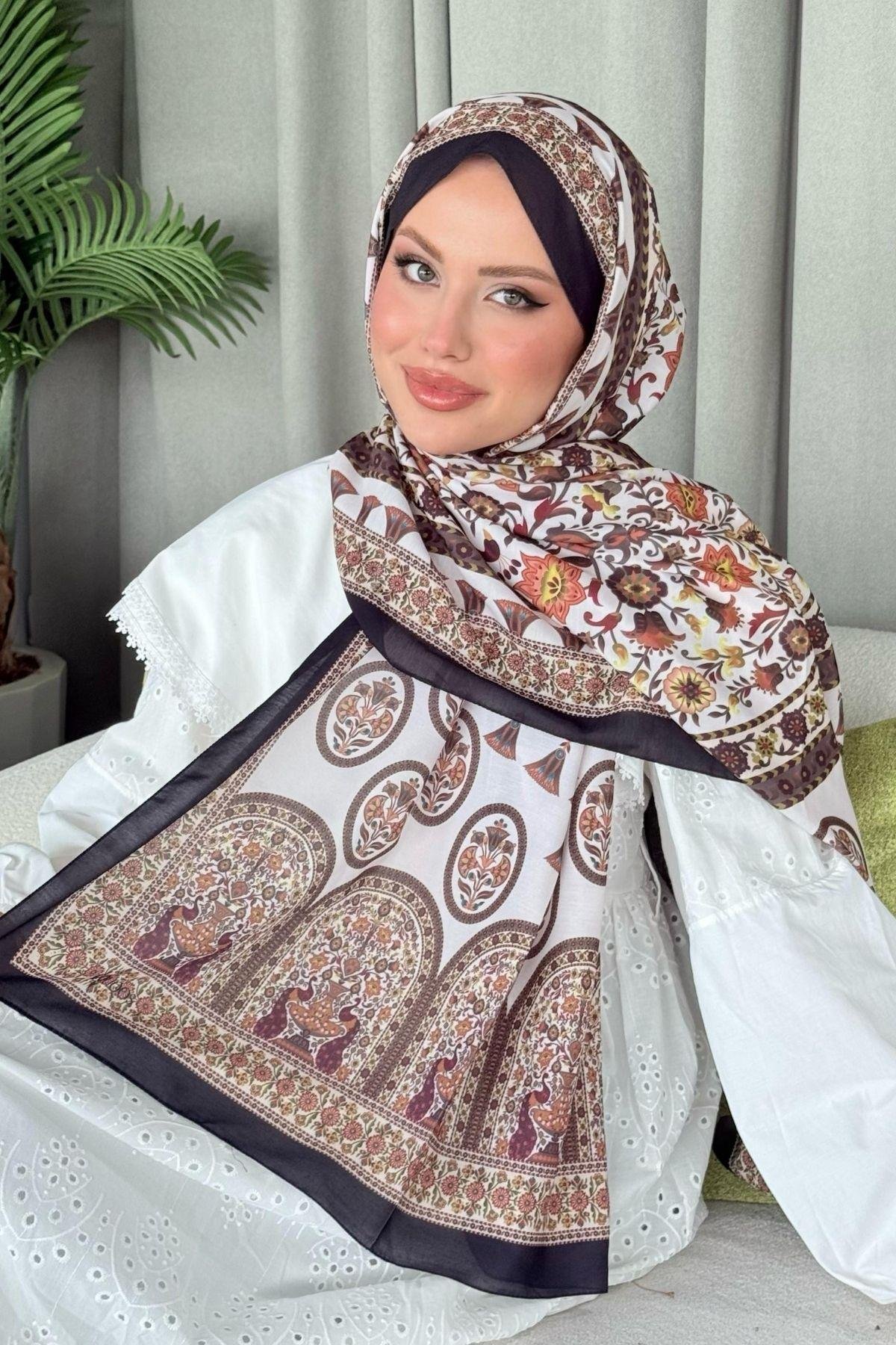 Marsilya Dijital Şal Siyah, Fiyatları Lmarsilya dijital şal siyah- Haza Moda 