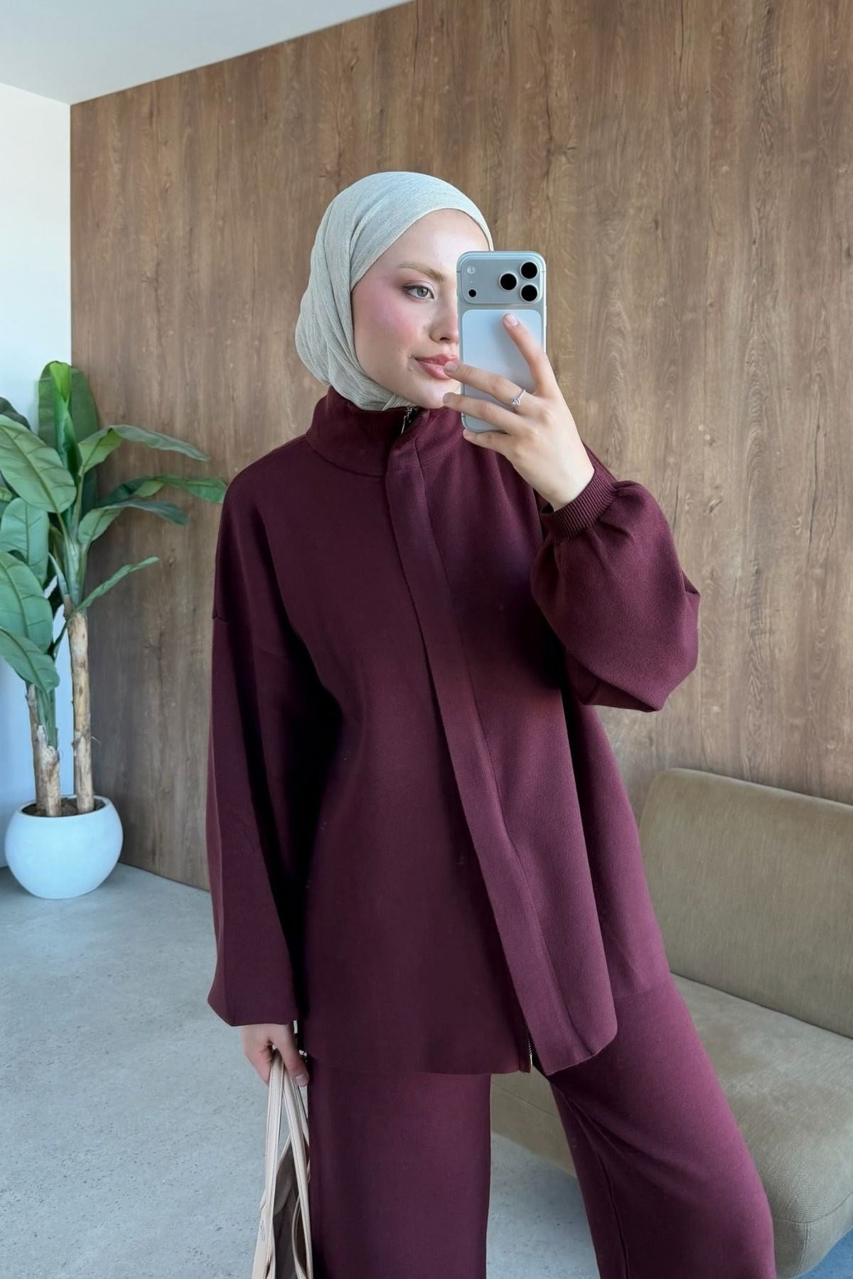 Meksiko Çift Fermuarlı Takım Bordo, Fiyatları Meksiko Çift Fermuarlı Takım Bordo| Haza Moda