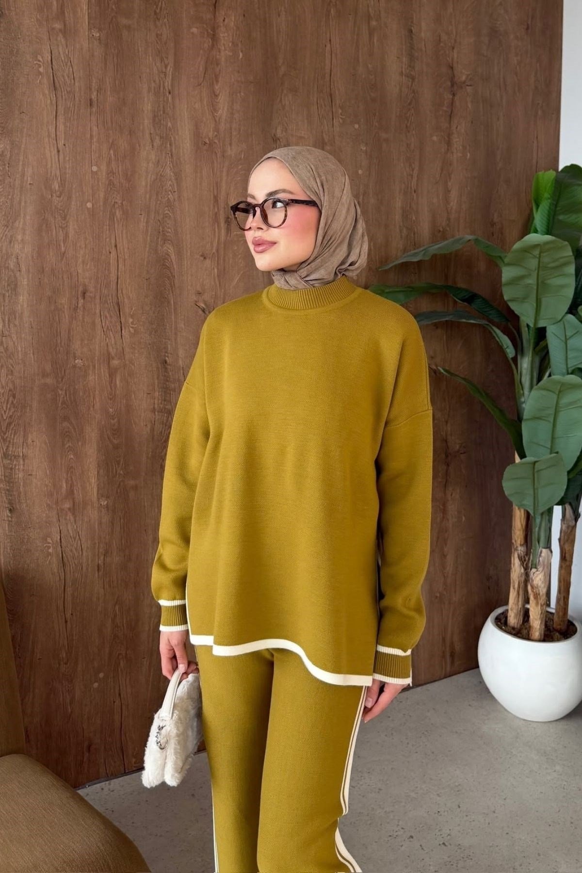Melisa  Şerit Detay Pike Takım Hardal, Fiyatları 