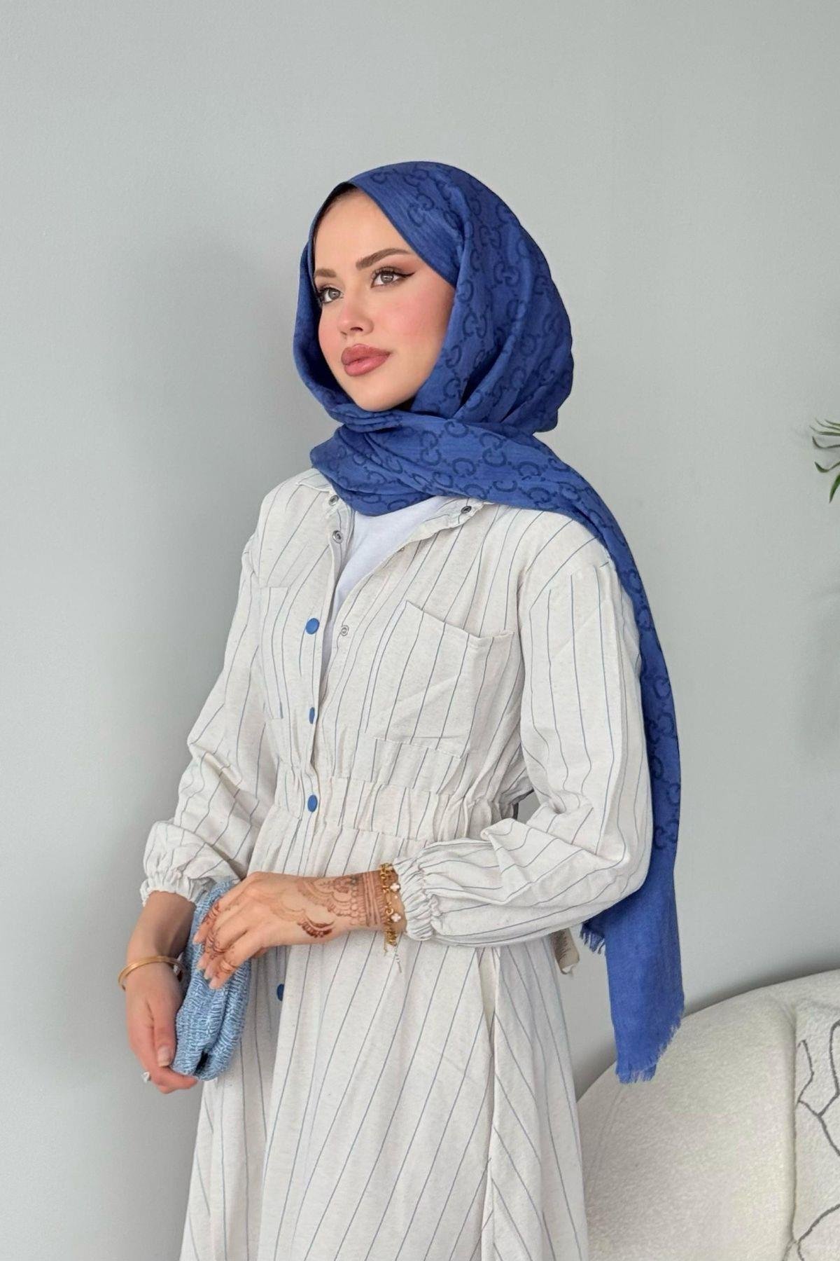 Mercan Elbise Mavi, Fiyatları Mercan Elbise Mavi - Haza Moda 