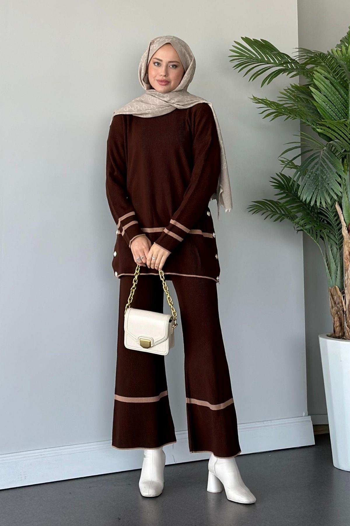 Merli Triko Takım Acıkahve, Fiyatları 