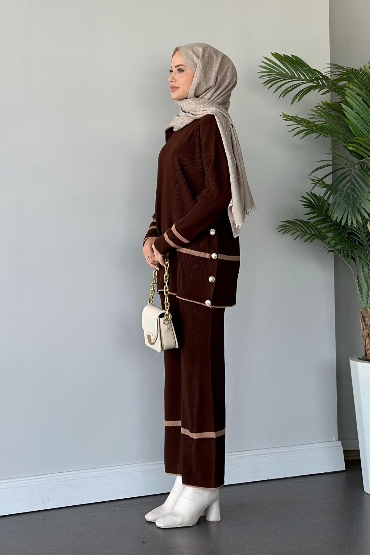 Merli Triko Takım Acıkahve, Fiyatları 