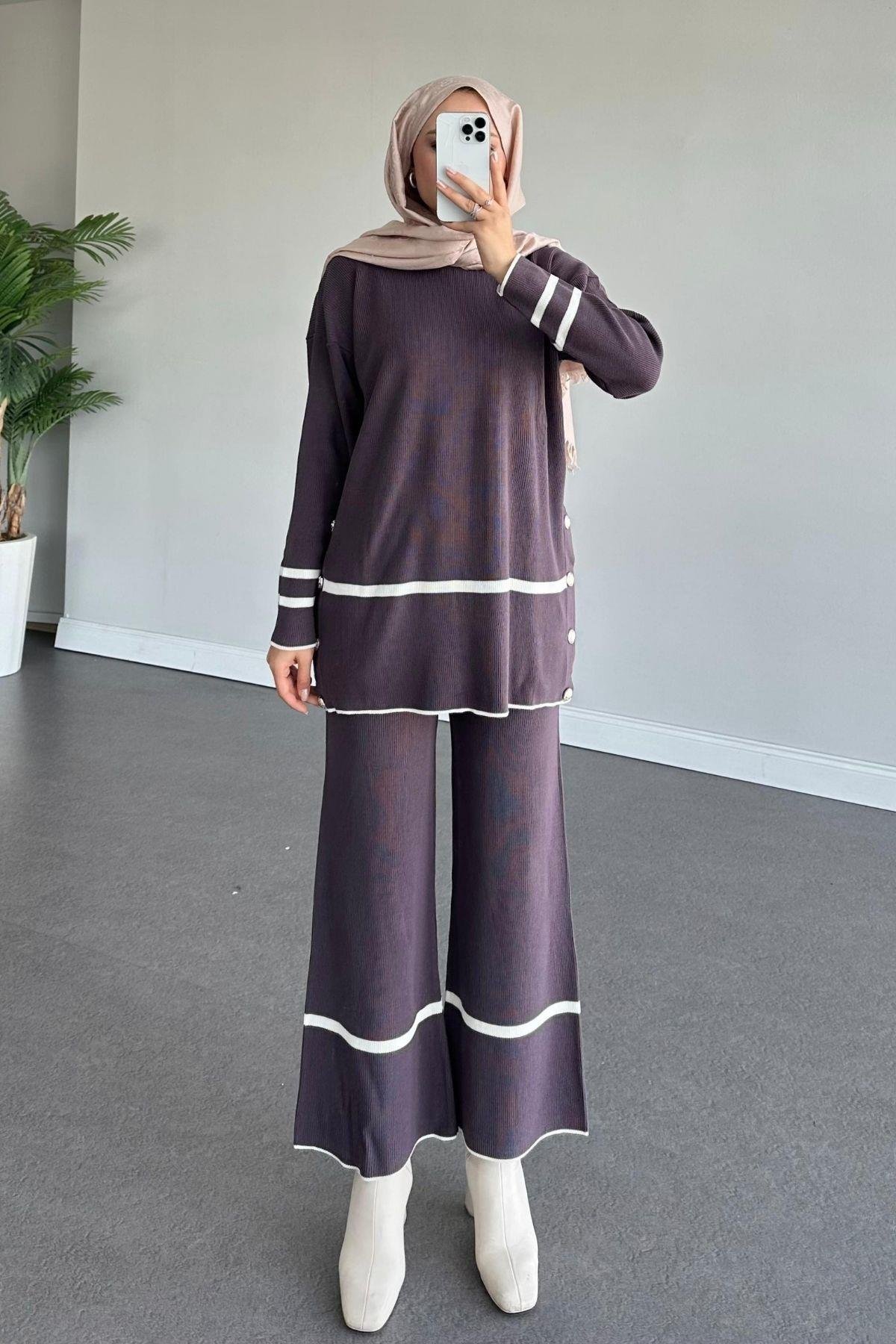 Merli Triko Takım Mürdüm, Fiyatları 