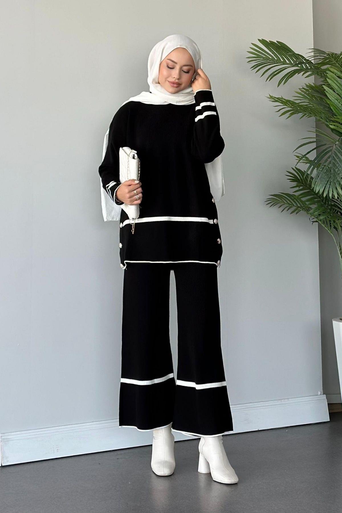 Merli Triko Takım Siyah, Fiyatları 