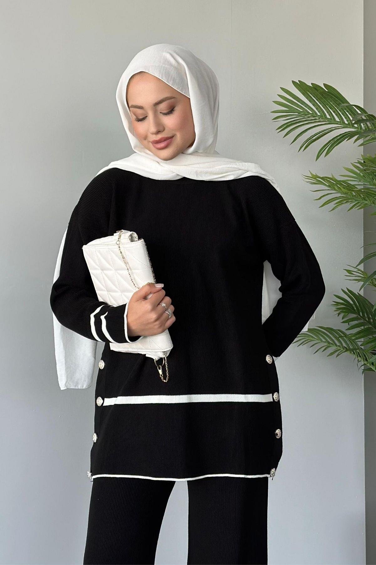 Merli Triko Takım Siyah, Fiyatları 