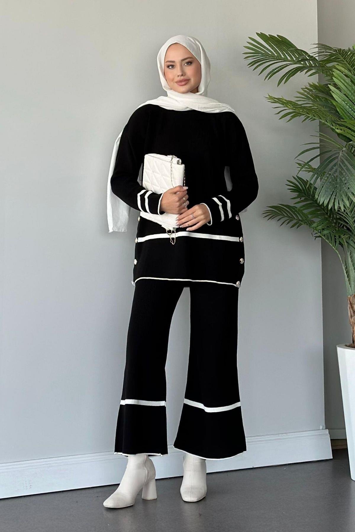 Merli Triko Takım Siyah, Fiyatları 