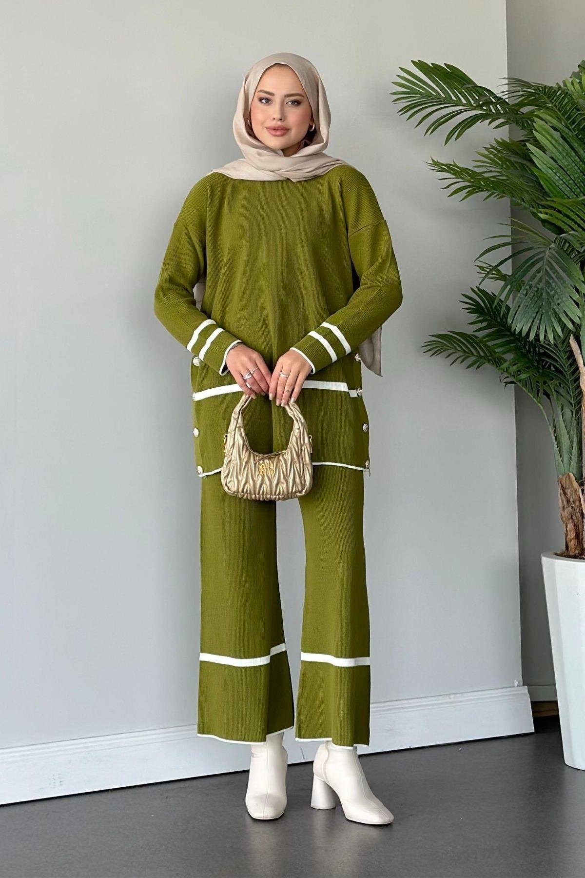 Merli Triko Takım Yağyeşili, Fiyatları 