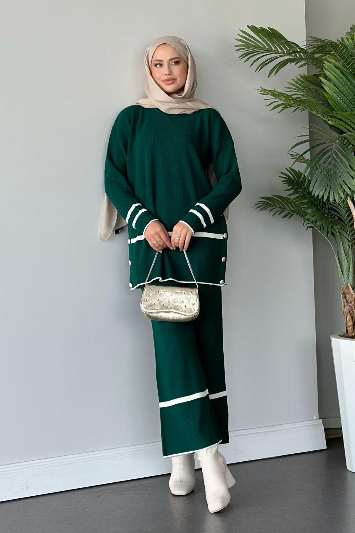 Merli Triko Takım Zümrüt, Fiyatları 