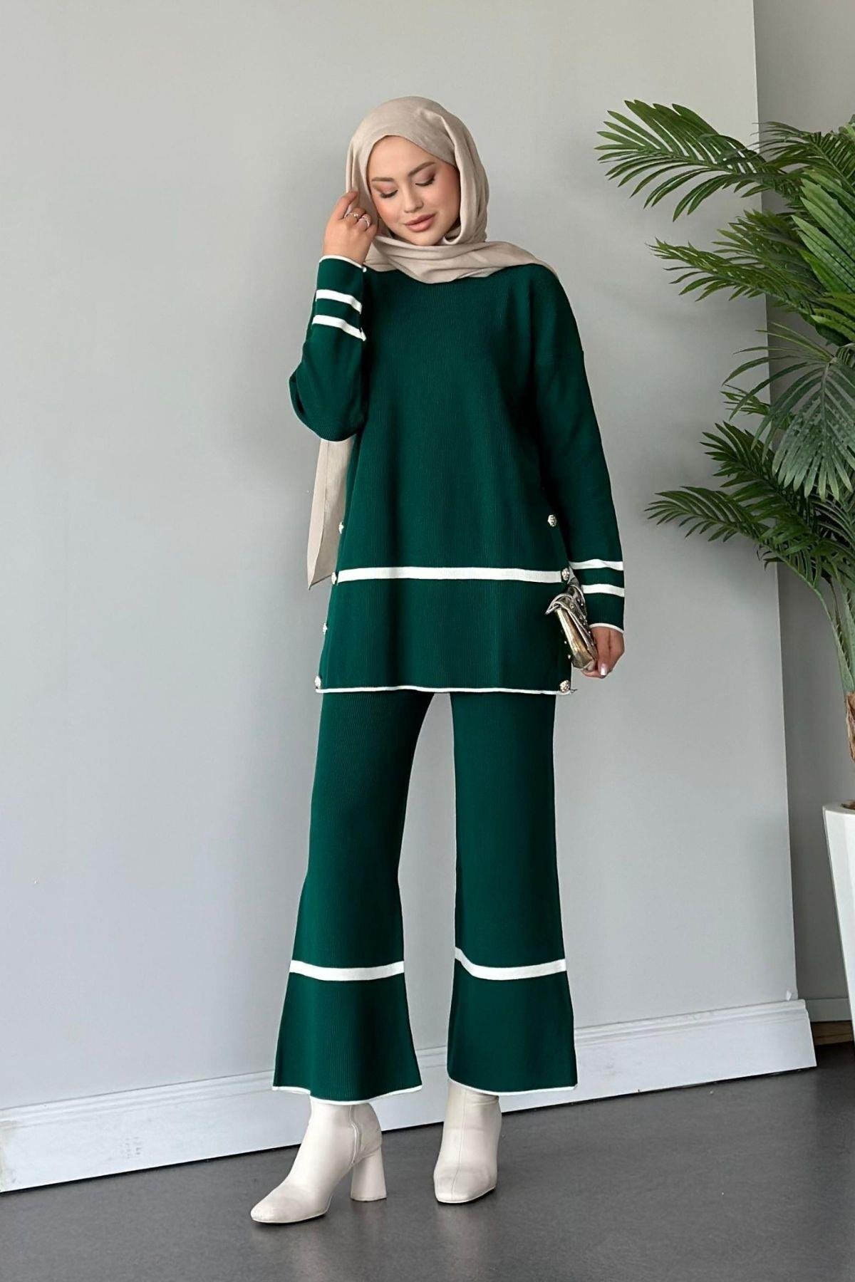 Merli Triko Takım Zümrüt, Fiyatları 