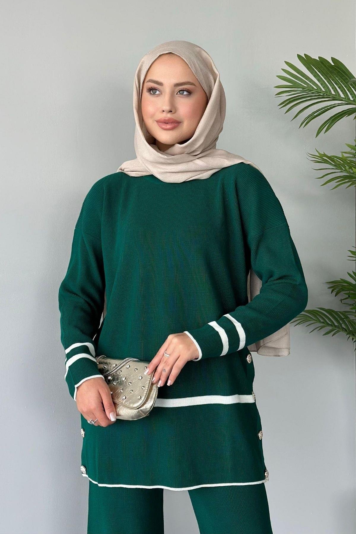 Merli Triko Takım Zümrüt, Fiyatları 