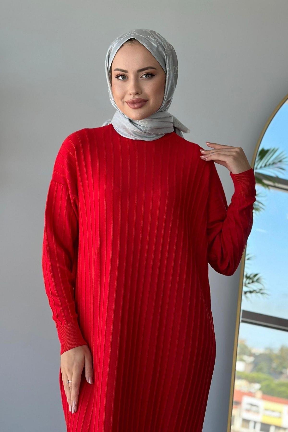 Merserize Nur Elbise Kırmızı, Fiyatları 