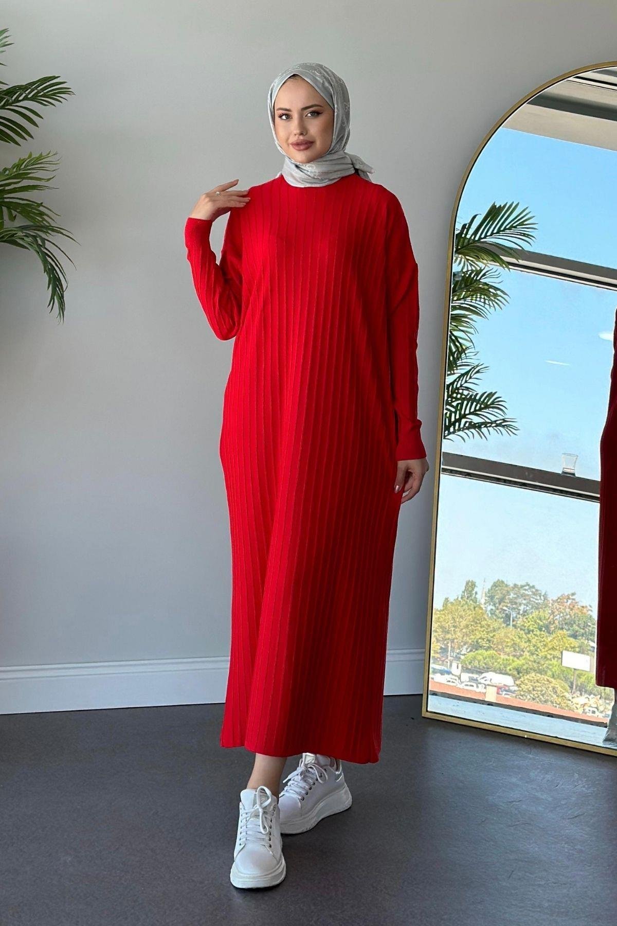 Merserize Nur Elbise Kırmızı, Fiyatları 