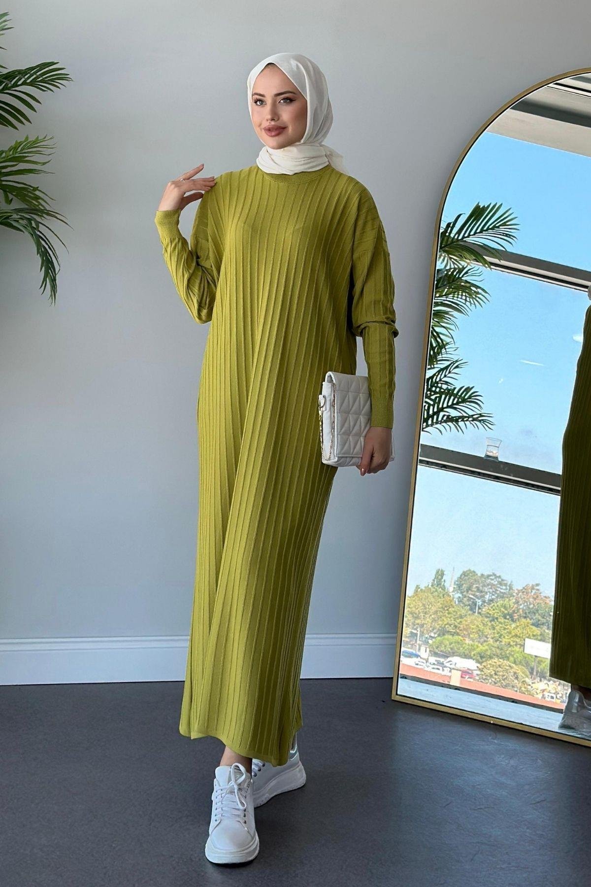 Merserize Nur Elbise Yağyeşili, Fiyatları 