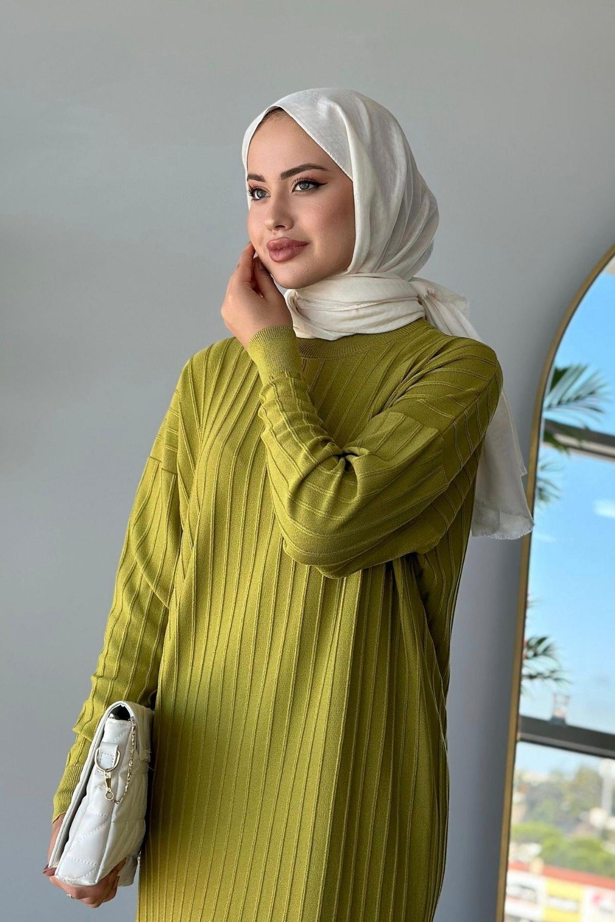 Merserize Nur Elbise Yağyeşili, Fiyatları 