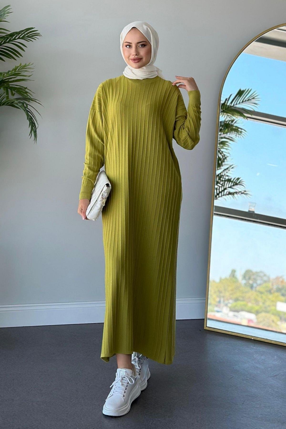 Merserize Nur Elbise Yağyeşili, Fiyatları 