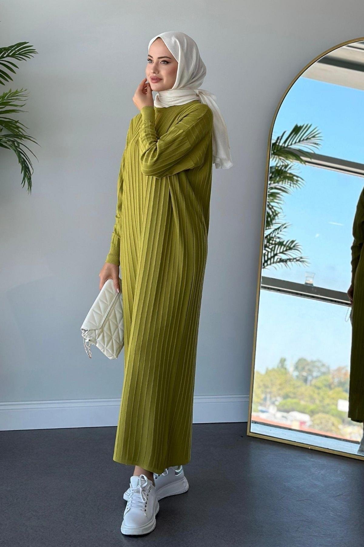 Merserize Nur Elbise Yağyeşili, Fiyatları 