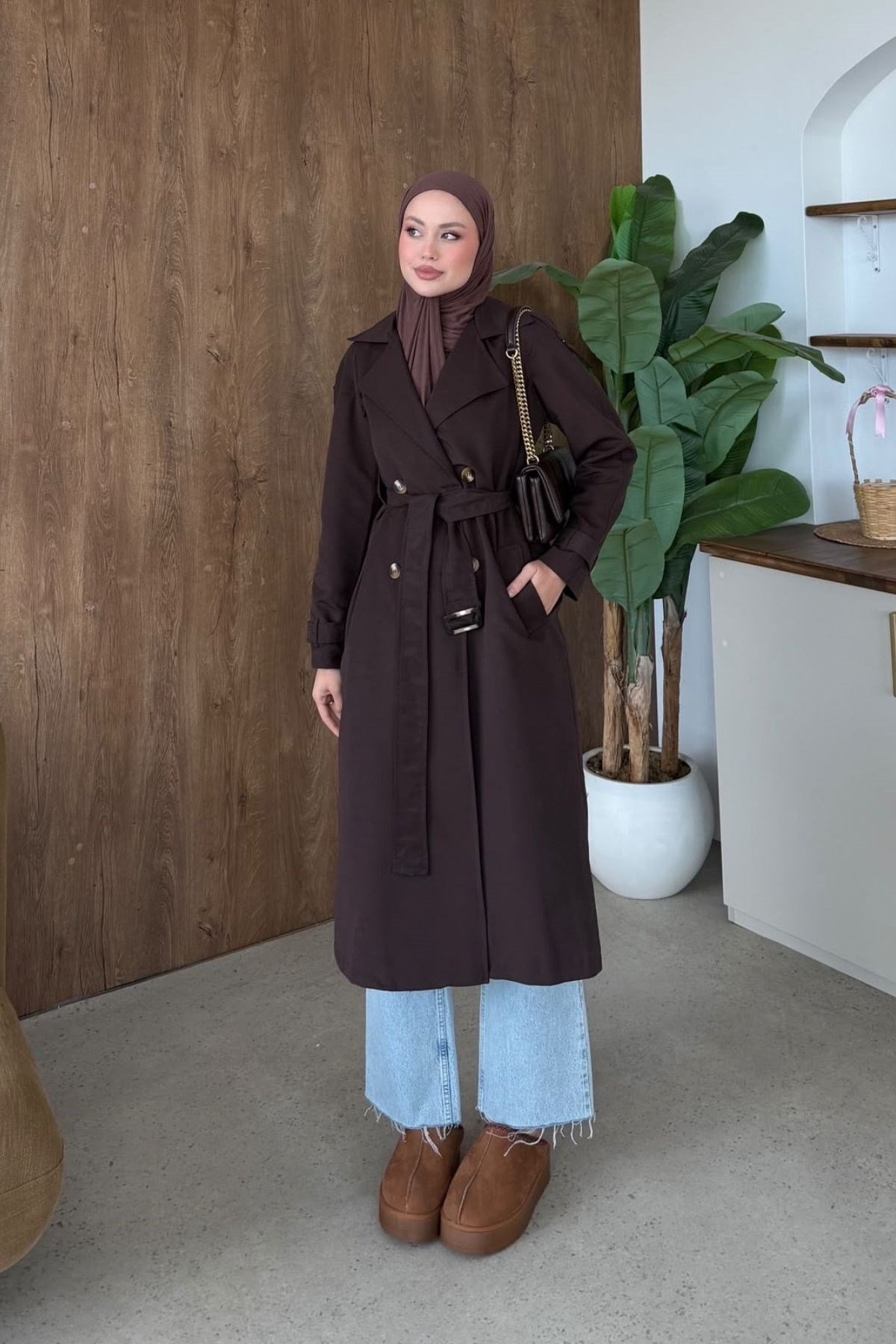 Mest Tokalı Trençkot Acı Kahve, Fiyatları 